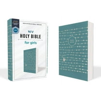 Niv, Holy Bible for Girls, Soft Touch Edition, Leathersoft, Teal, Comfort Print, (Hardcover)