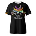 thumbnail image 4 of PMUYBHF T-Shirt à Manches Courtes Imprimé pour Femmes Printemps Été Vacances Col Rond 1429 TG, 4 of 5