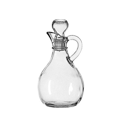 Anchor Hocking 980R Presence Cruet with Stopper and Funnel with Screen