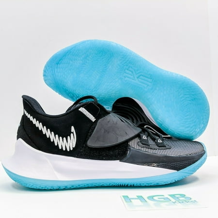 Nike Womens Kyrie Low 3 Mesh Workout Basketball Shoes Black 6.5 Medium (B,M)