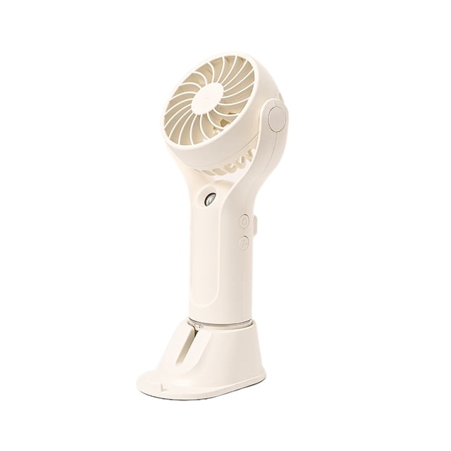 Portable Misting Fan USB Rechargeable 3-Speed Air Cooler for Bedroom Home Office Travel with Humidifying Function