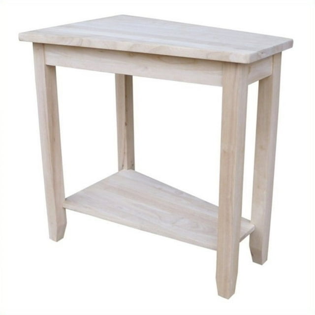International Concepts Accents pour la Maison Table d'Appoint Keystone Non Fini