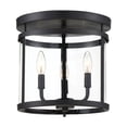 thumbnail image 3 of Penrose 3-Light Ceiling Light in Black, 3 of 5