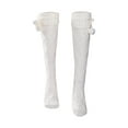 thumbnail image 3 of Komoo 2pair Women Thigh High Socks Cable Knit Over Knee Socks Girls Winter Thigh High Long Boot Stocking, 3 of 7