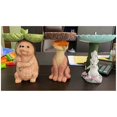 thumbnail image 3 of Kearding Animal de resina para baño de pájaros, estatua de zorro de pie, comedero para pájaros, adorno para jardín, decoración del hogar Decoración del hogar No.2 Kearding HA045324-02, 3 of 6