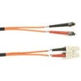 thumbnail image 2 of Black Box Value Line - Patch cable - ST multi-mode (M) to SC multi-mode (M) - 2 m - fiber optic - 62.5 / 125 micron, 2 of 2