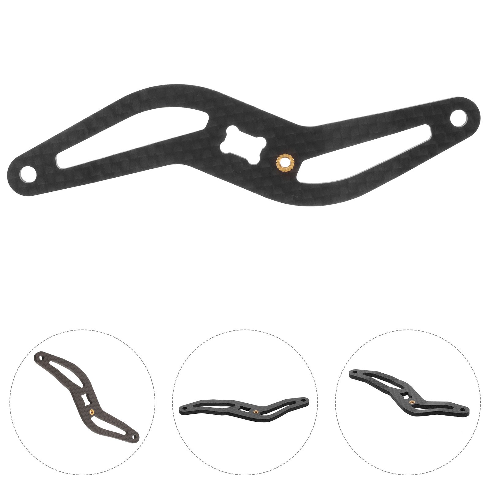 SEWCHICS Whamvox Universal Fishing Reel Handle Adjustable Fit for Anglers Accessory