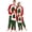 Christmas Tree, variant on Family Christmas Pajamas Matching Sets, Cute Printed Xmas 2 Piece Pjs Sleepwear Jammies, T-shirt Tops&Plaid Pants Set for Couples/Women/Men