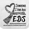 thumbnail image 4 of Inktastic Someone I Love Has Eds- Ehlers Danlos Syndrome Boys or Girls Baby Bib, 4 of 4