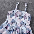 thumbnail image 7 of Laipiong Toddler Girls 2-Piece Outfits Cute Butterfly Print Sleeveless Dress and Cardigan Matching Sets Lightweight and Coordinating Clothes, 7 of 7