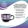 thumbnail image 7 of Nightmare Before Christmas Jack Face Grid 24oz Ceramic Soup Mug, 7 of 7