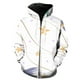 thumbnail image 1 of Sudadera con capucha y cremallera para hombre, diseño abstracto de hojas de plantas, talla grande, genial, con capucha, estampado 3D, unisex, divertida, estilo hip hop, manga larga, para adolescentes., 1 of 6