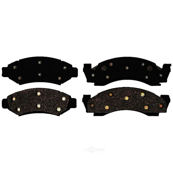 Raybestos PGD50M Grade Semi-Metallic Disc Brake Pad, Front Brake, Fit for 1986-1975 Ford F-150 Models