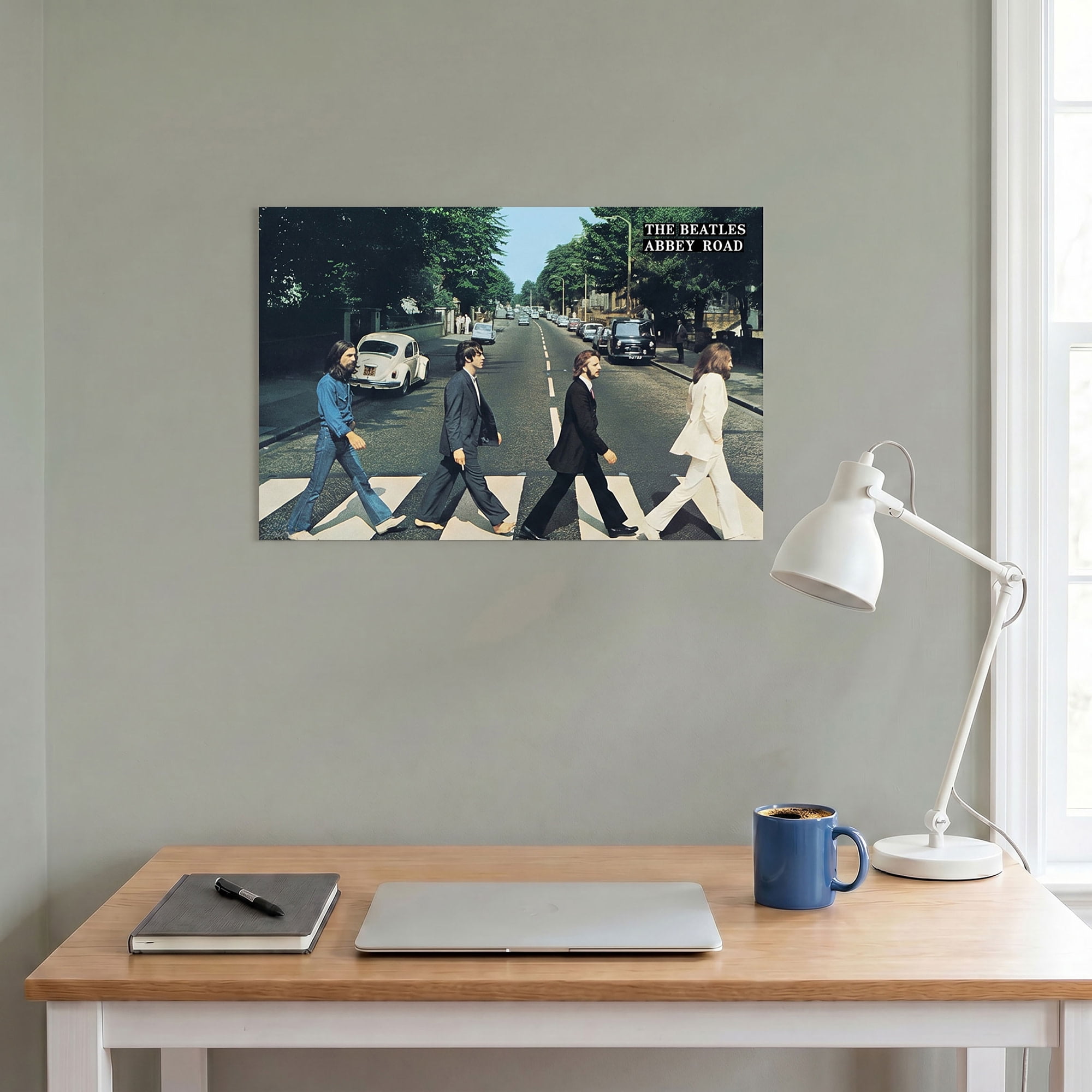 Pyramid America: The Beatles: Abbey Road - 11x17 Poster, Album Cover Print - Classic Rock Band Artwork, Licensed Music Wall Decor, Fan Collectible