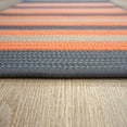 thumbnail image 4 of Reed Stripe - Rusted Grey 2x4 Rug, 4 of 5