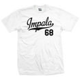 thumbnail image 1 of Impala 68 Script Jersey T-Shirt 1968 Lowrider Ladies Womens Mens, 1 of 2