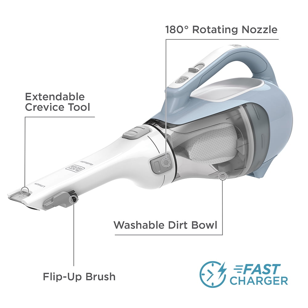 Black Decker Dustbuster 16v Lithium Hand Vacuum Chv1410l32 Walmart Com Walmart Com