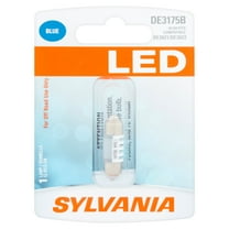 Sylvania DE3175B Blue LED Lamp, 1 pack, Compatible with Multiple Cars