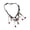 Red, variant on Eye Wing Fringe Necklace Delicate Alloy Clavicle Chain Adjustable Length Neckchain Lightweight Elegant Jewelry For Women