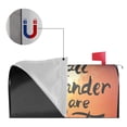 thumbnail image 6 of Daiia Not All Who Wander Are Lost Mailbox Cover , Magnetic Welcome Mailbox Wraps Post Letter Box Cover for Garden Yard Home Decor-21x18 in, 6 of 9