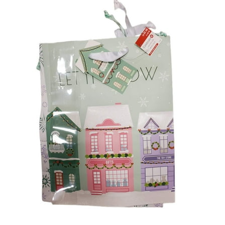 Celebrate It Gift Bags 2pc Set – 12.5x9.75 Christmas