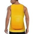 thumbnail image 6 of Rocae Yellow Lemon for Men's Workout Tank Top Men's Running Tank Top Dry Fit Athletic Workout Tank TopsXX-Large, 6 of 9