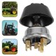 thumbnail image 3 of Botón pulsador de bocina, botón de bocina de tractor, botón de luz de bocina de vehículo de repuesto, 3 of 5