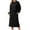 Black, variant on Yeaiivve Women 2 Piece Outfits Solid Sweatshirt Skirt Sets Fall Casual Long Sleeve Pullover Top Bodycon Midi Skirts Lounge Travel Set Wine S