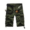 thumbnail image 1 of Bermuda Shorts Hombre Casual Playa Cargo Grande Bolsas, 1 of 1