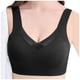 thumbnail image 1 of Lencería sin costuras de malla para mujer: camiseta deportiva sexy para yoga, con fruncido y soporte en la espalda, tirantes ajustables, material de nailon y spandex. Nota: consulte la tabla de tal, 1 of 5