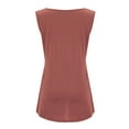 thumbnail image 6 of Admvng Women Tank Tops Fashion Solid Color Sleeveless V-Neck Tank Top, 6 of 6