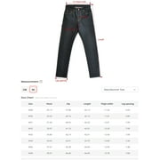 SAUCE ZHAN 315XX Men's Jeans Indigo Sanforized Selvedge Denim Jeans Regular Fit Taper Leg 14.5 oz