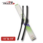 2PCS Wiper Blade Size 18" + 19" Front Left+Right Windshield Wiper Blades Set