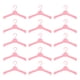 thumbnail image 1 of 50 unids perchas de plástico muñeca colgadores de muñecas de plástico trajes de ropa, 1 of 7