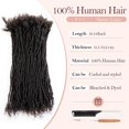 thumbnail image 2 of Las extensiones Micro Loc originan cabello 100% humano de 8 a 18 pulgadas, 2 of 8
