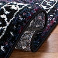 thumbnail image 6 of SAFAVIEH Vintage Hamadan Blathnaid Oriental Runner Rug, Purple/Black, 2'3" x 8', 6 of 9