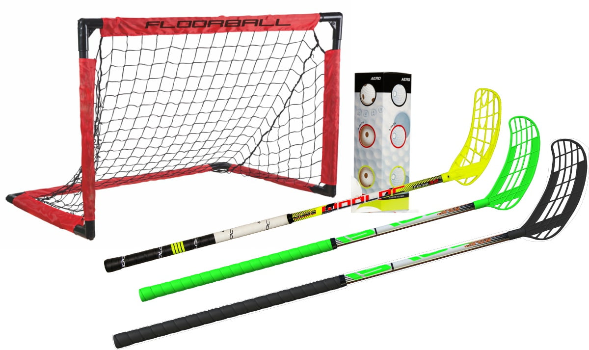 3Stick Home Floorball Set (Wooloc)