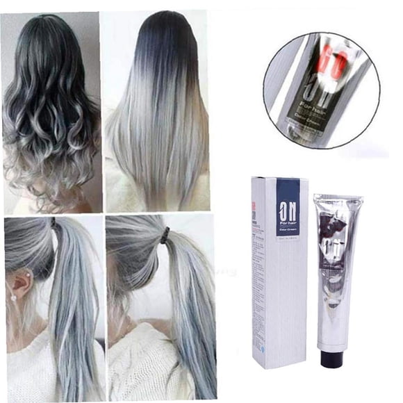 pitrice 95ml Natural Hair Color Cream Hair Color Dye Styling Cream Gray Hair Wax for Man and Woman