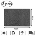 thumbnail image 2 of Heat Resistant Mat For Air Fryer, 2 Pcs Heat Resistant Pad Countertop Protector Mat Coffee Maker Mat, 2 of 5