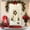 A3072, variant on Cagogo under $5 Christmas Door Cover, Christmas Animal Print Acrylic Hanging Ornament, Festive Tree Decoration for Family Colleagues, Holiday Gift Idea for Christmas Decor 8cm