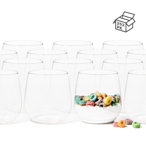 TOSSWARE POP Gobelet 12oz Jr, Ensemble de 252, Verres à Whisky