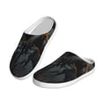thumbnail image 2 of Wukai Full Moon Black Dragon Print Women's Indoor Bedroom Slipper Slip On Shoes, Unisex House Shoes with Anti-Skid Sole for Men, Gift for Women Men-11, 2 of 7