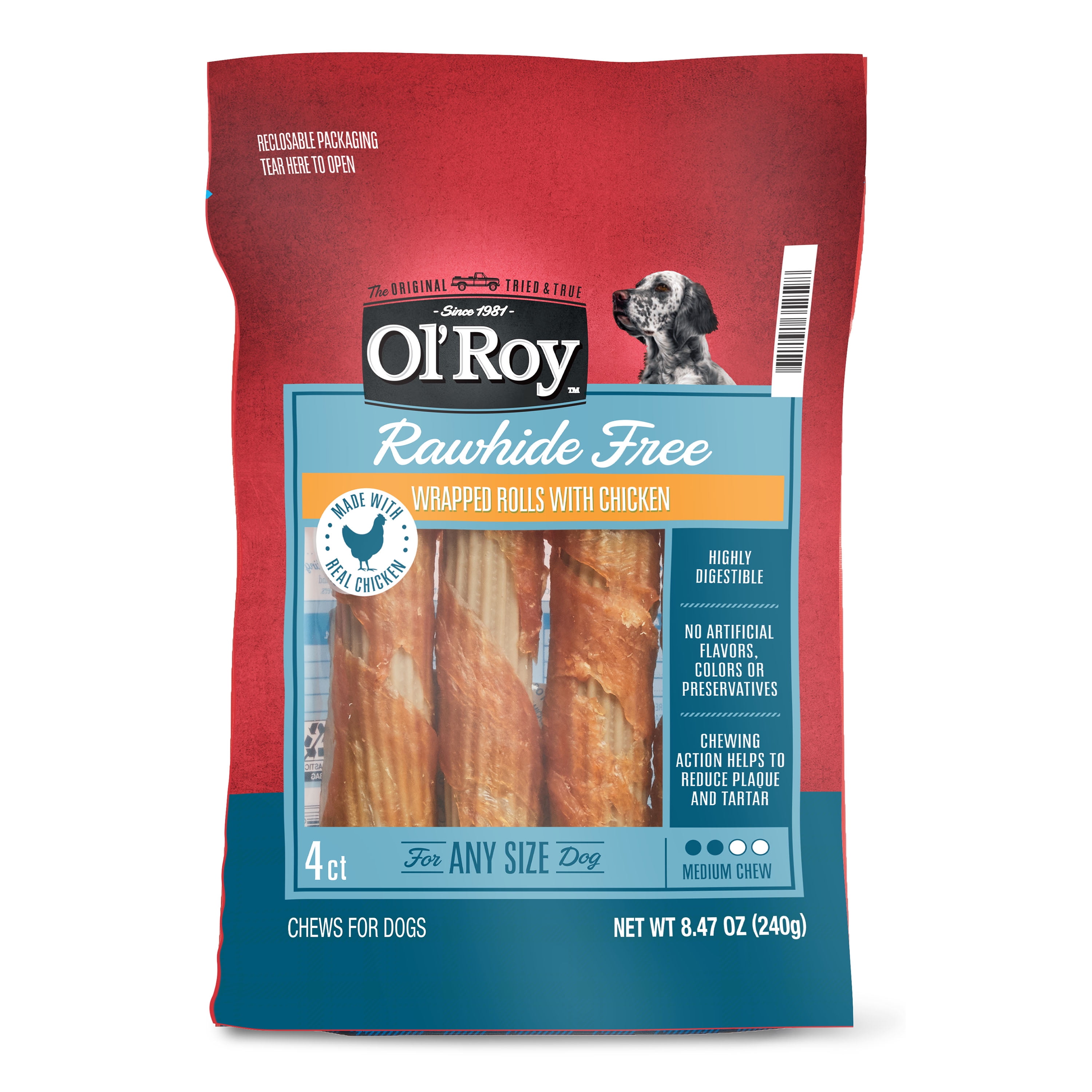ol roy rawhide bones