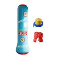 thumbnail image 4 of Niños Bolsa de puñetazo divertido Equipo de boxeo para kickboxing practicando karate Guante de bomba azul, 4 of 8