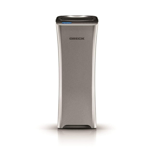 Oreck WK15500B Air Refresh 2-in-1 Hepa Air Purifier & Ultrasonic Humidifier for Small Rooms, , Grey
