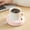 Pink-As shows, variant on Vxdvou Thermostatic Heated Stirring Saucer, Magnetic Stirrer with Temperature Control, Coffee Warmer for Kitchen Counter, Hot Drink Heater with Automatic Stirring, Perfect Kitchen Gadgets