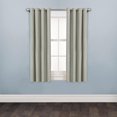 thumbnail image 1 of Mainstays Faux Suede Drapery Grommet Window Curtains Panel, 1 of 6