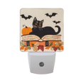 thumbnail image 6 of Yayeee LED Plug in Night Light for The Home with Auto Dusk to Dawn Light Sensors, 2 Pack, Orange Halloween Cat, 6 of 6