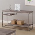 thumbnail image 2 of Coaster 2 Table Console Étagère en Nickel Gris et Noir Vieilli, 2 of 3