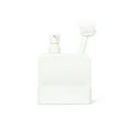 thumbnail image 2 of Mainstays Ceramic Liquid Soap Dispenser with Pump and Brush Holder, Kitchen Sink Dish Soap Dispenser Organizer for Sponge, Dish Brush and Cleaning Supplies, White, 2 of 11